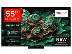 TCL 55C7K-UK Fernseher 139,7 cm [55"] 4K Ultra HD Smart-TV WLAN Schwarz 3000 cd/m² 