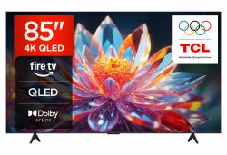TCL T6C 85T6C-UK Fernseher 2,16 m [85"] 4K Ultra HD Smart-TV WLAN Metallisch 350 cd/m² 