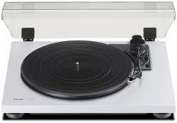 TEAC TN-180BT-A3 Audio-Plattenspieler mit Riemenantrieb Schwarz, Weiß Halbautomatisch 