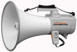 TOA ER-2230W Outdoor 45W Grau, Weiß Megaphon 