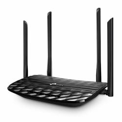 TP-Link Archer C6 WLAN-Router Gigabit Ethernet Dual-Band [2,4 GHz/5 GHz] Schwarz 