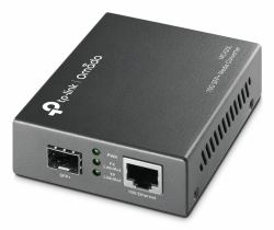 TP-Link Omada MC420L Netzwerk Medienkonverter 10000 Mbit/s Multi-Modus, Einzelmodus Schwarz 