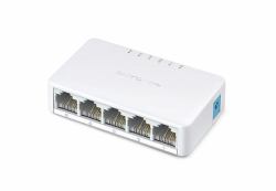 TP-Link Mercusys MS105 Netzwerk-Switch Unmanaged Fast Ethernet [10/100] Weiß 