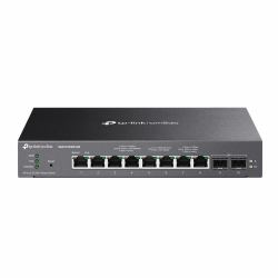 TP-Link Omada SG2210XMP-M2 Netzwerk-Switch Managed L2/L2+ 2.5G Ethernet [100/1000/2500] Power over Ethernet [PoE] Desktop-/Wandmontage Schwarz 