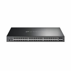 TP-Link Omada SG3452XP Netzwerk-Switch Managed L2+ Gigabit Ethernet [10/100/1000] Power over Ethernet [PoE] 1U Schwarz 