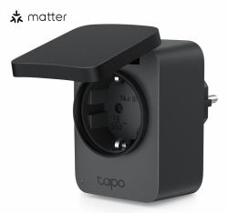 TP-Link Tapo P410M Smart Plug 3680 W Haus Schwarz 