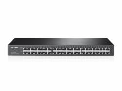 TP-Link TL-SG1048 Unmanaged Gigabit Ethernet [10/100/1000] 1U Schwarz 