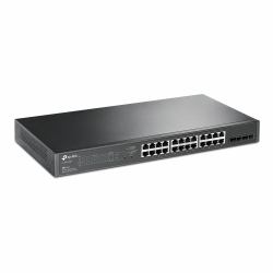TP-Link JetStream -28-Port-Gigabit-Smart-PoE-Switch mit 4 SFP-Slots 