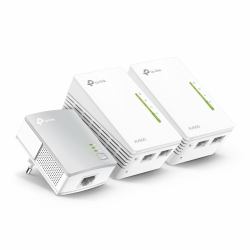 TP-Link TL-WPA4220T KIT PowerLine Netzwerkadapter 300 Mbit/s Ethernet/LAN WLAN Weiß 3 Stück[e] 