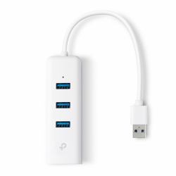TP-Link 3-Port-USB3.0-Hub & Gigabit-Ethernet-Adapter 