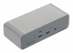 Targus DOCK230EUZ laptop-dockingstation & portreplikator Kabelgebunden Thunderbolt 5 Silber 