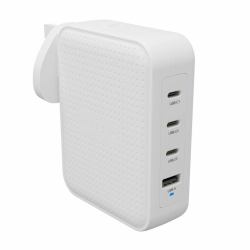 Targus HYPER HJ1001WHWWGL Ladegerät für Mobilgeräte Gaming-Controller, Handy, Netbook, Laptop, Smartphone, Tablets Weiß AC Schnellladung Drinnen 