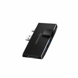 Terratec CONNECT Pro2 Kabelgebunden USB 3.2 Gen 1 [3.1 Gen 1] Type-A Schwarz 