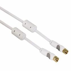 Thomson 00132229 Koaxialkabel 3 m F Weiß 