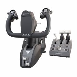 Thrustmaster TCA Yoke Pack Boeing Edition Schwarz, Grau USB Kampfstab PC, Xbox, Xbox One, Xbox One S, Xbox One X, Xbox Series S, Xbox Series X 