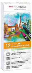 Tombow ABT Dual Brush Pen Set Filzstift Mehrfarbig 12 Stück[e] 