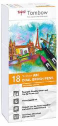 Tombow ABT Dual Brush Pen Set Filzstift Mehrfarbig 18 Stück[e] 