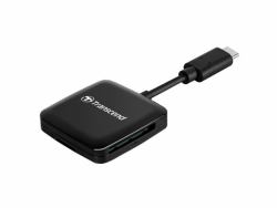 Transcend RDC3 Kartenleser USB 3.2 Gen 1 [3.1 Gen 1] Type-C Schwarz 