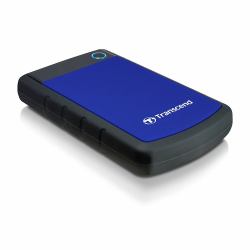 Transcend 1TB StoreJet 25H3 Externe Festplatte 5400 RPM 2.5" Micro-USB B 3.2 Gen 1 [3.1 Gen 1] Schwarz, Blau 