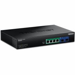Trendnet TPE-BG5062 Netzwerk-Switch Unmanaged 2.5G Ethernet [100/1000/2500] Power over Ethernet [PoE] Schwarz 
