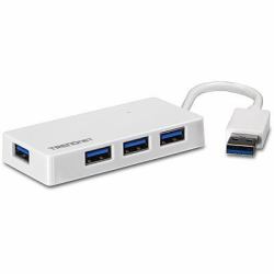 Trendnet TU3-H4E Schnittstellen-Hub 5000 Mbit/s Weiß 