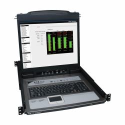 Tripp Lite B020-U08-19-K Konsolenregal 48,3 cm [19 Zoll] 1280 x 1024 Pixel Schwarz 1U 