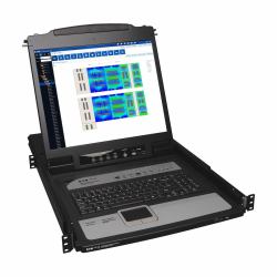 Tripp Lite B020-U16-19-IP Konsolenregal 48,3 cm [19 Zoll] 1280 x 1024 Pixel Schwarz 1U 