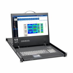 Tripp Lite B021-000-19-HD2 1-HE-Rackmontagen-Konsole mit 19 Zoll LCD, 1920 x 1080 [1080p], DVI- oder VGA-Video, TAA 