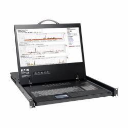 Tripp Lite NetController 8-Port 1U Rack-Mount Console KVM Switch with 19-in. LCD B040-008-19