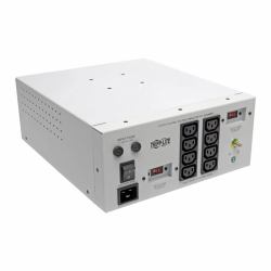 Tripp Lite IS1800HGDV Isolator-Baureihe Dual-Spannung 115/230 V 1800 W 60601-1 Isoliertransformator für den medizinischen Bereich, C20-Eingang, 8 C13-Ausgänge 