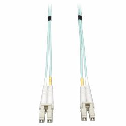 Tripp Lite N820-03M 10Gb Duplex Multimode 50/125 OM3 LSZH Fiber Patch Cable [LC/LC] - Aqua, 3 m [10 ft.] 