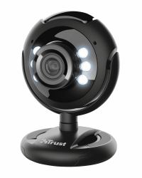 Trust SpotLight Pro Webcam 1,3 MP 640 x 480 Pixel USB 2.0 Schwarz 