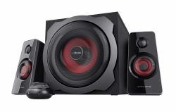 Trust GXT 38 2.1 Lautsprecherset 60 W Universal Schwarz 2.1 Kanäle 15 W 