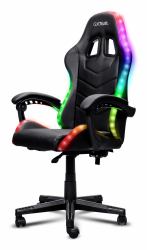 Trust 25979 Videospiel-Stuhl PC-Gamingstuhl Gepolsterter Sitz Schwarz 