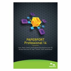 Tungsten Automation Nuance PaperPort Professional 14, 51-100u, 1y, WIN, MNT, EDU, FRE Dokumentenmanagement Bildungswesen [EDU] Französisch 1 Jahr[e] 