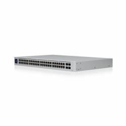 Ubiquiti UniFi USW-48-POE Netzwerk-Switch Managed L2 Gigabit Ethernet [10/100/1000] Power over Ethernet [PoE] 1U Edelstahl 