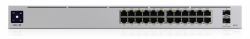 Ubiquiti UniFi Pro 24-Port PoE Managed L2/L3 Gigabit Ethernet [10/100/1000] Power over Ethernet [PoE] 1U Silber 