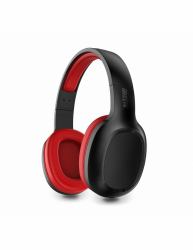 Urban Factory MOVEE Kopfhörer Kabellos Kopfband Gaming Mikro-USB Bluetooth Schwarz, Rot 