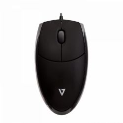 V7 Optische LED USB Maus - schwarz 