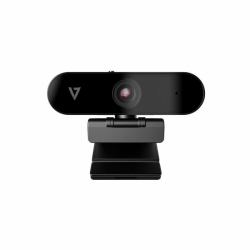 V7 UHD-Webcam - 90 fps - Schwarz - USB 3.0 - Video 3.840 x 2.160 - Autofokus - Clip, Stativhalterung - 5x Digitalzoom - ePTZ - KI-Tracking, Framing - Mikrofon - Notebook, Monitor 