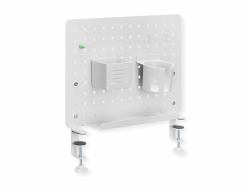 VALUE 17.99.0098 Schreibtischablage Kunststoff, Stahl Weiß 