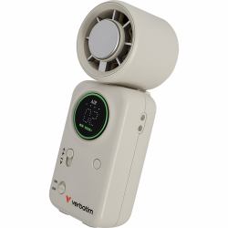 Verbatim 32346 Handzerstäuber/Ventilator Weiß, Silber Handventilator 