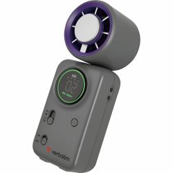 Verbatim 32347 Handzerstäuber/Ventilator Violett, Grau Handventilator 