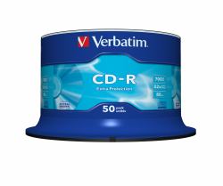 Verbatim CD-R Extra Protection 700 MB 52x 50 Stück[e] 
