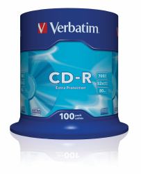 Verbatim CD-R Extra Protection 700 MB 52x 100 Stück[e] 
