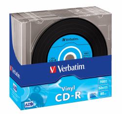 Verbatim CD-R AZO Data Vinyl 700 MB 52x 10 Stück[e] 