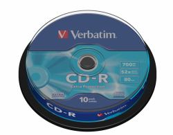Verbatim CD-R Extra Protection 700 MB 52x 10 Stück[e] 