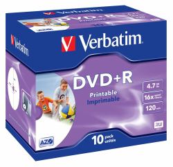 Verbatim 43508 DVD-Rohling 4,7 GB DVD+R 10 Stück[e] 