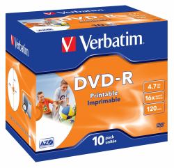 Verbatim 43521 DVD-Rohling 4,7 GB DVD-R 10 Stück[e] 