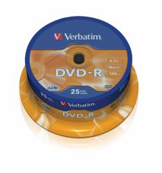 Verbatim 43667 4,7 GB DVD-R 25 Stück[e] 